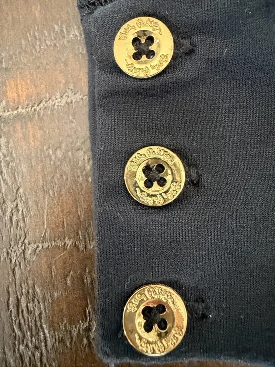 Lilly Pulitzer Black Sophie Dress with Gold Shoulder Buttons XS NWT - Picture 9 of 10